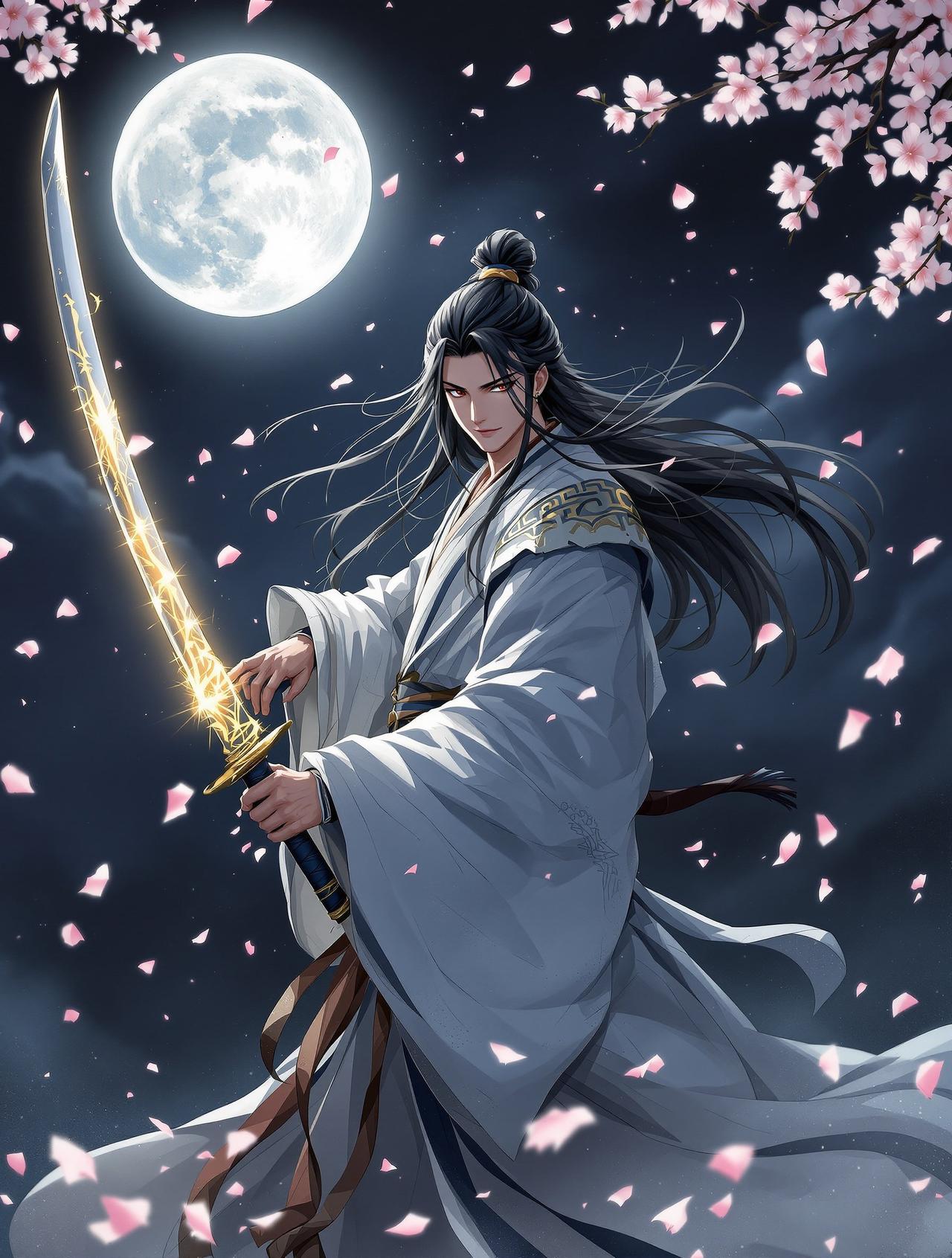 江湖风云录 - 一剑风云起,江湖任我行 江湖风云录 - 恋爱漫画剑侠番剧封面